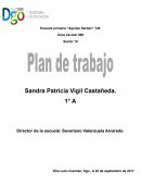 Escuela primaria “Aquiles Serdán” T.M plan de reabajo