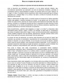 Las leyes y la ética en el proceso de toma de decisiones del comando