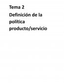 Producto como instrumento de marketing