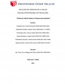 Violencia infantil desde el enfoque psicoanalista