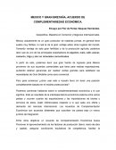 MEXICO Y GRAN BRETAÑA, ACUERDO DE COMPLEMENTARIEDAD ECONÓMICA