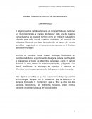 PLAN DE TRABAJO OPERATIVO DEL DEPARTAMENTO LIMPIA PÚBLICA