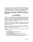 Reglamento tipo ayuntamiento