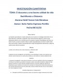 El descanso y una buena calidad de vida