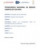 Investigación sobre los materiales ferrosos y no ferrosos
