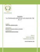 LA TECNOLOGÍA DENTRO DE LAS AULAS DEL TBC No 11
