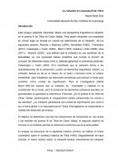 Cohesión en el poema tres de Trilce