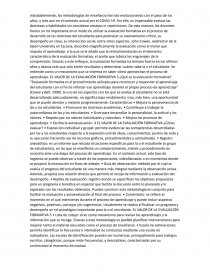 EVALUACIÓN FORMATIVA. Página 1