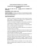 PLANIFICACIÓN CURSO DE FUNCIONAMIENTO DE LA IGLESIA (MEMBRESIA).
