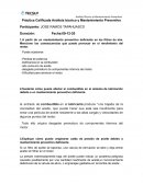 Práctica Calificada Análisis técnico y Mantenimiento Preventivo