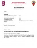 Actividad CRM, Administracion de ventas