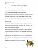 EJERCICIO UNO INDIVIDUO Y SOCIEDAD