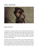 ESCLAVITUD