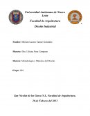 Materia: Metodología y Métodos del Diseño