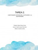 Cuestionario historia de turismo