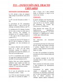 INFECCIÓN DEL TRACTO URINARIO
