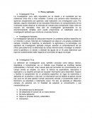 La investigación Pura y aplicada
