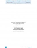 Caso práctico grupal: Precision Worldwide, Inc Control de Gestión y Presupuestario