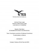 Crecimiento económico (Problemas Económicos Fundamentales en México)