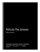 Reseña película Joneses