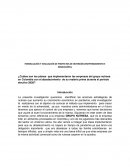FORMULACIÓN Y EVALUACIÓN DE PROYECTOS DE INVERSIÓN (EMPRENDIMIENTO E INNOVACIÓN)