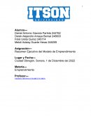 Resumen Ejecutivo del Modelo de Emprendimiento