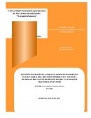 GESTIÓN ESTRATEGICA PARA EL APROVECHAMIENTO SUSTENTABLE DEL RECURSO HÍDRICO EN SISTEMA DE RIEGO RIO SANTO DOMINGO DESDE UN ENFOQUE TRANSDISCIPLINARIO