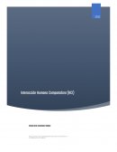 Interaccion humano computadora