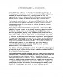 DATOS GENERALES DE LA ORGANIZACIÓN