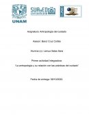 La antropología y su relación con las prácticas del cuidado