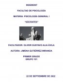 PSICOLOGÍA GENERAL I “SÓCRATES”