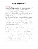 Estudio Bíblico Nuestra Oración