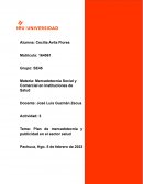 Mercadotecnia Social y Comercial en Instituciones de Salud