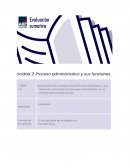 Proceso administrativo y sus funciones. Caso Falabella