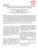 Bioquímica y función celular. Informe de Laboratorio