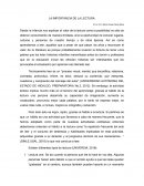 La importancia de la lectura