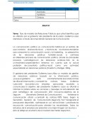 Tipo de modelo de Relaciones Públicas que usted identifica que es utilizado por el gobierno del presidente de Ecuador, Guillermo Lasso Mendoza, a través de la Secretaría General de Comunicación