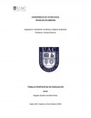 Ventilación de Minas e Higiene Ambiental