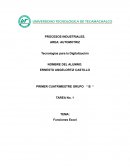 Funciones excel