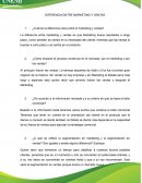 Diferencia entre marketing y ventas