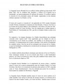 Segunda guerra mundial fue un conflicto que duró seis años