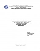 MOTIVACIÓN TRASCENDENTAL PARA EL CAMBIO ORGANIZACIONAL EN LA ASOCIACIÓN CARDIOVASCULAR CENTRO OCCIDENTAL (ASCARDIO), BARQUISIMETO