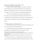 Compuesto, mezcla homogénea, mezcla heterogénea y elemento