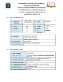 Sesion de aprendizaje Comunicación (TRIPTICO)