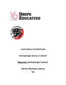 Resumen ‘Antropología Cultural’