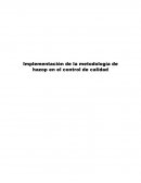 Implementación de la metodología de HAZOP en el control de calidad