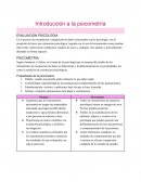 Introducción a la psicometría
