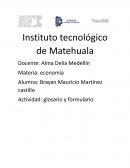 Glosario economía