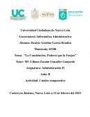 La Constitución. Poderes que la Forjan