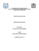 Reporte de investigacion Administracion financiera